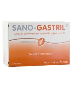Sano Gastril - Emballage abîmé, 36 tablettes