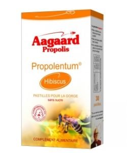 Propolentum hibiscus, 30&nbsp;pastilles