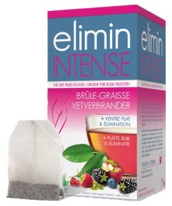 Infusion Elimin Intense (brûle-graisse) - Fruits rouges, 20 sachets