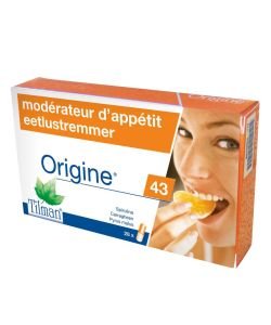 Origine 43 - Modérateur d'appétit, 28 gélules