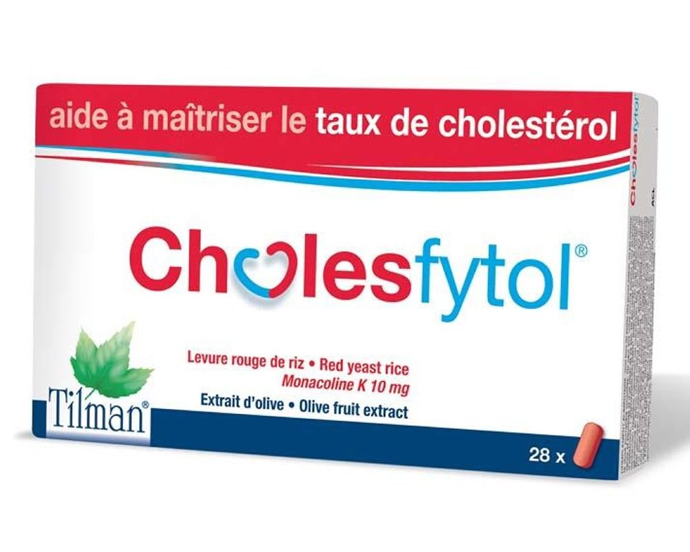 Cholesfytol complément alimentaire cholestérol (28 comprimés) Laboratoire Tilman