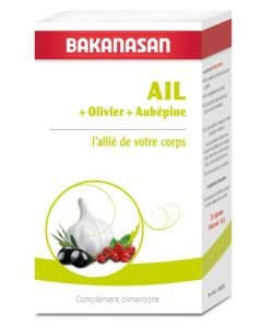 Olive garlic aubepine, 210 capsules