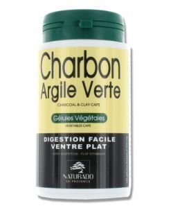Charbon - Argile Verte, 120 gélules