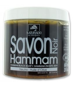 Soft Black Soap Hammam BIO, 600 g