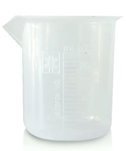 Plastic beaker graduated 100 ml