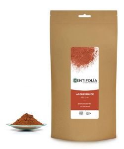 Argile rouge poudre BIO, 250&nbsp;g