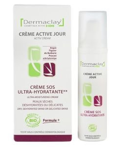 Crème active Jour - SOS Ultra-Hydratante BIO, 50 ml