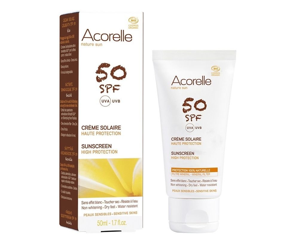 Crème Solaire VORDA Gold Ginseng SPF50 PA+++ - Lot De 3, Waterproof, Effet Fond De Teint