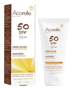 Crème solaire SPF 50 BIO, 50 ml