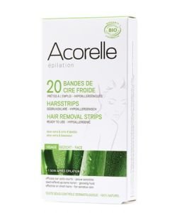 Bandes de cire - Visage BIO,