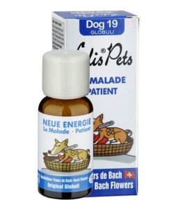 Nouvelle énergie (Le malade) - Dog 19 Globuli BIO, 20 g