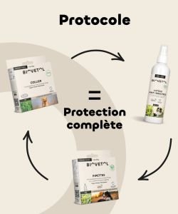 Pipettes antiparasitaires grand chien 5ml (x2) BIO, 2&nbsp;pièces