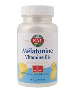 Mélatonile + vitamine B6, 60 comprimés