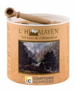 Boite de sel rose de l'Himalaya, 250 g