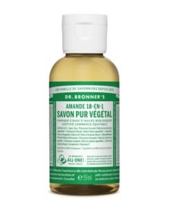 Mini savon liquide pur végétal - Amande BIO, 59 ml