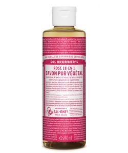 Vegetable pure liquid soap - Rose BIO, 240 ml
