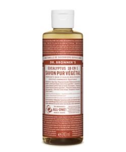Vegetable pure liquid soap - Eucalyptus BIO, 240 ml