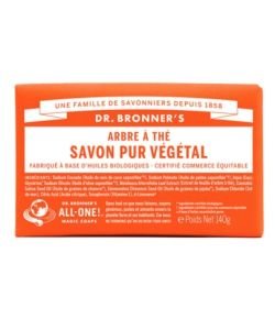 Savon solide pur végétal -  Arbre à thé BIO, 140 g