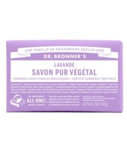 Vegetable pure solid soap - Lavender BIO, 140 g