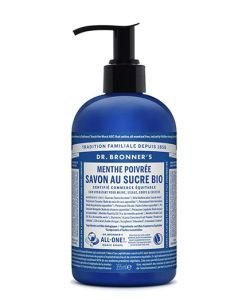 Savon au sucre -  Menthe  poivrée BIO, 710 ml