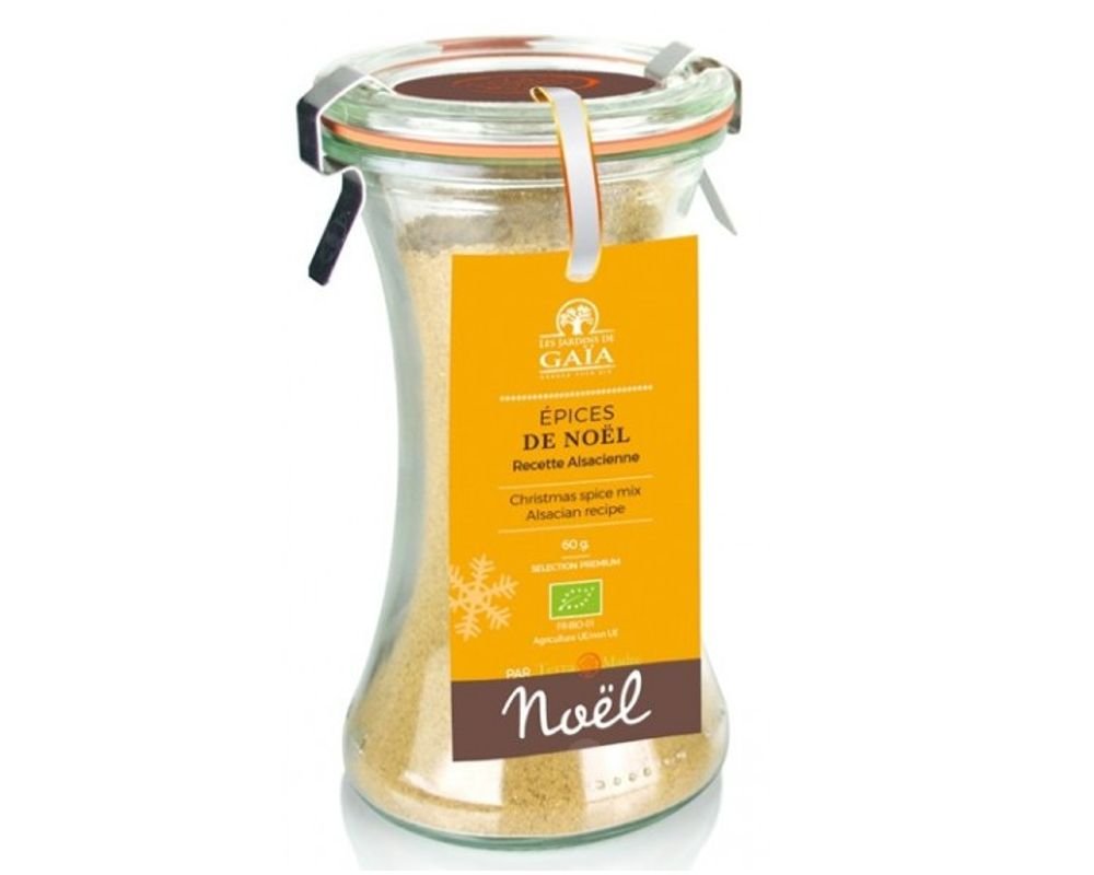Epices de Noël bio Les Jardins de Gaia 60 g