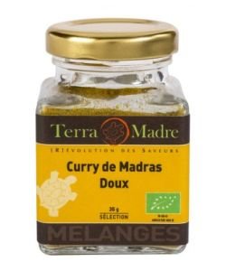 Curry des Madras doux BIO, 35 g