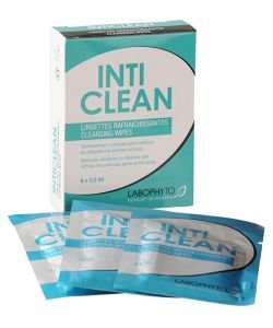 IntiClean - Lingettes rafraichissantes, 6 pièces