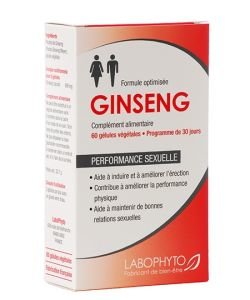 Ginseng - DLUO 09/2017, 60 gélules