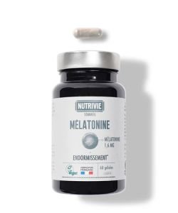 Mélatonine DLUO 10/26, 60&nbsp;gélules