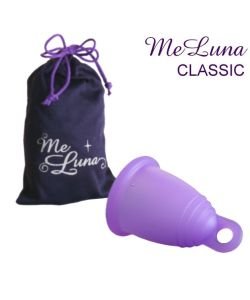 Classic Menstrual Cup - Ring - Purple - M, part
