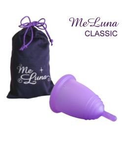 Classic Menstrual Cup - Stem - Purple - M, part