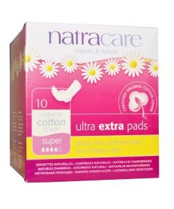 Ultra Extra Super Sanitary Napkins, 10 parts