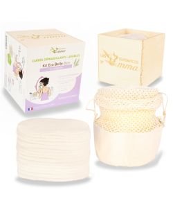 Kit Eco Belle - Coton bio biface, pièce