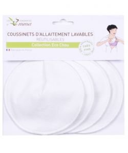 4 washable breast pads, part