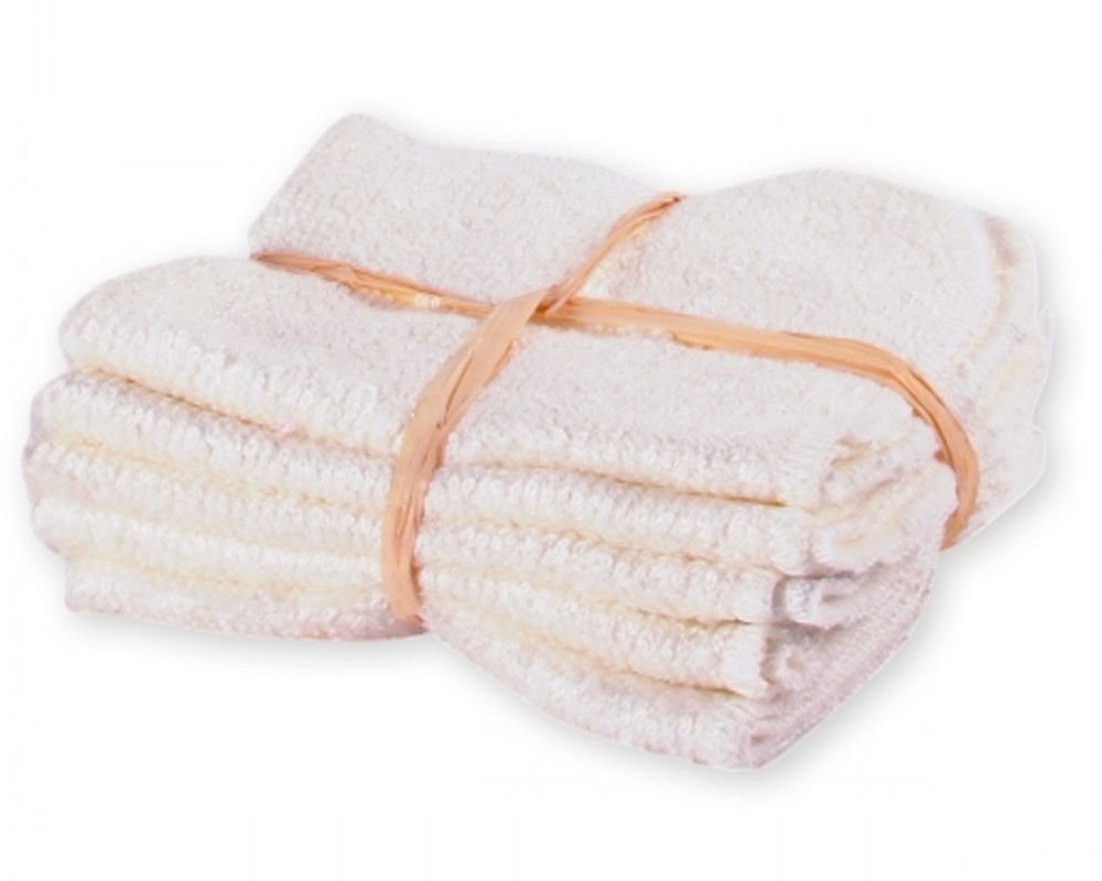 Petites débarbouillettes en coton 100% bio - Oko créations
