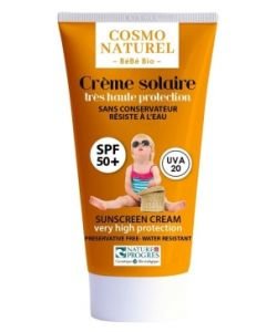 Very high protection sun cream SPF50 + BIO, 50 ml