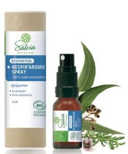 Respir'aroma spray BIO, 15 ml