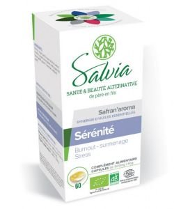 Safran'aroma Sérénité BIO, 60 capsules