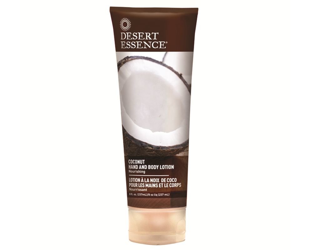 Lotion noix de coco mains et corps Desert Essence 237 ml