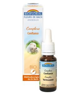 Complexe Confiance - Fleurs de Bach Animaux BIO, 20 ml