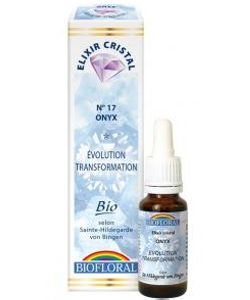 Onyx - Crystal Elixir n ° 17 - Evolution, Transformation BIO, 20 ml