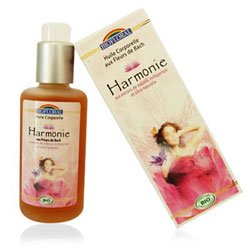 Body oil with Bach flowers: Harmony BIO, 100 ml