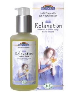 Body oil with Bach flowers: Relaxation BIO, 100 ml
