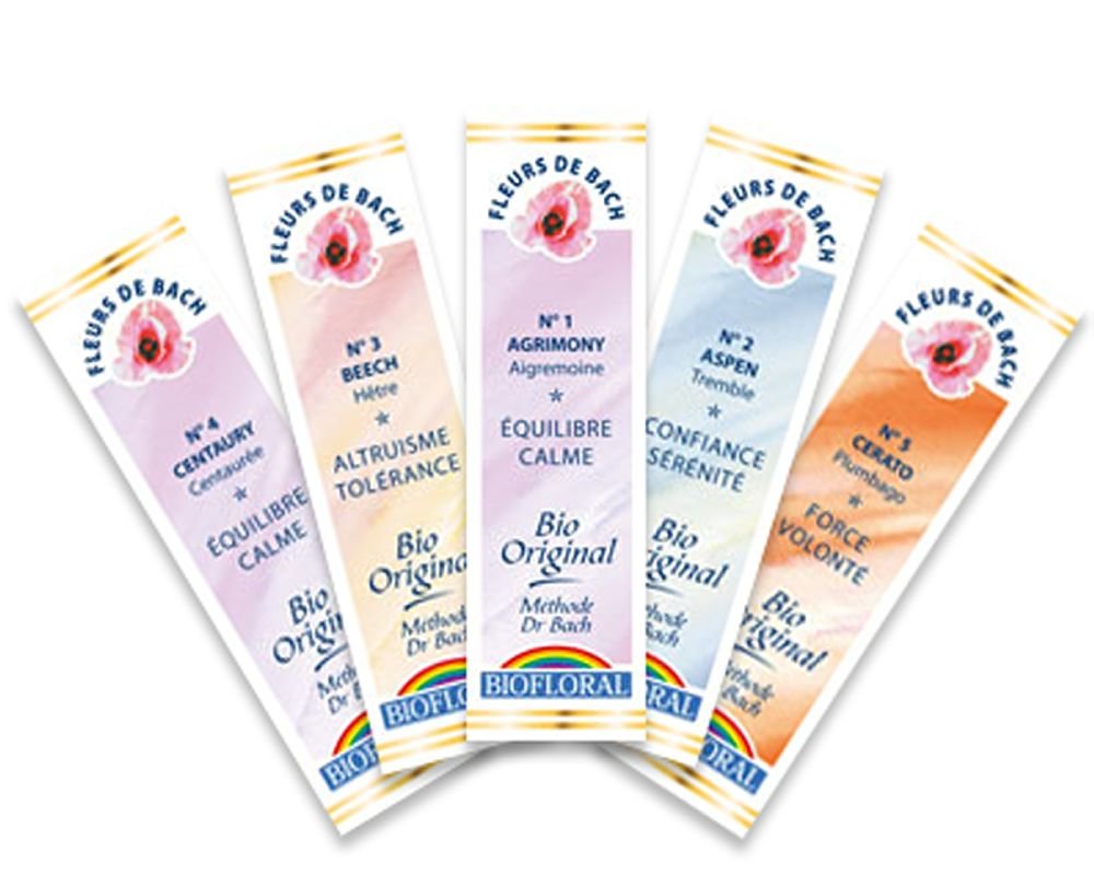 Elixirs floraux 38 fleurs de Bach 20 ml Biofloral. Elixirs floraux 38 fleurs de Bach 20 ml Biofloral.