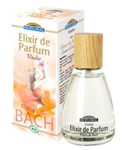 Elixir fragrance with Bach flowers: Vitality BIO, 50 ml