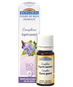 Complexe n°8 : Esprit ouvert (granules sans alcool) BIO, 10 ml