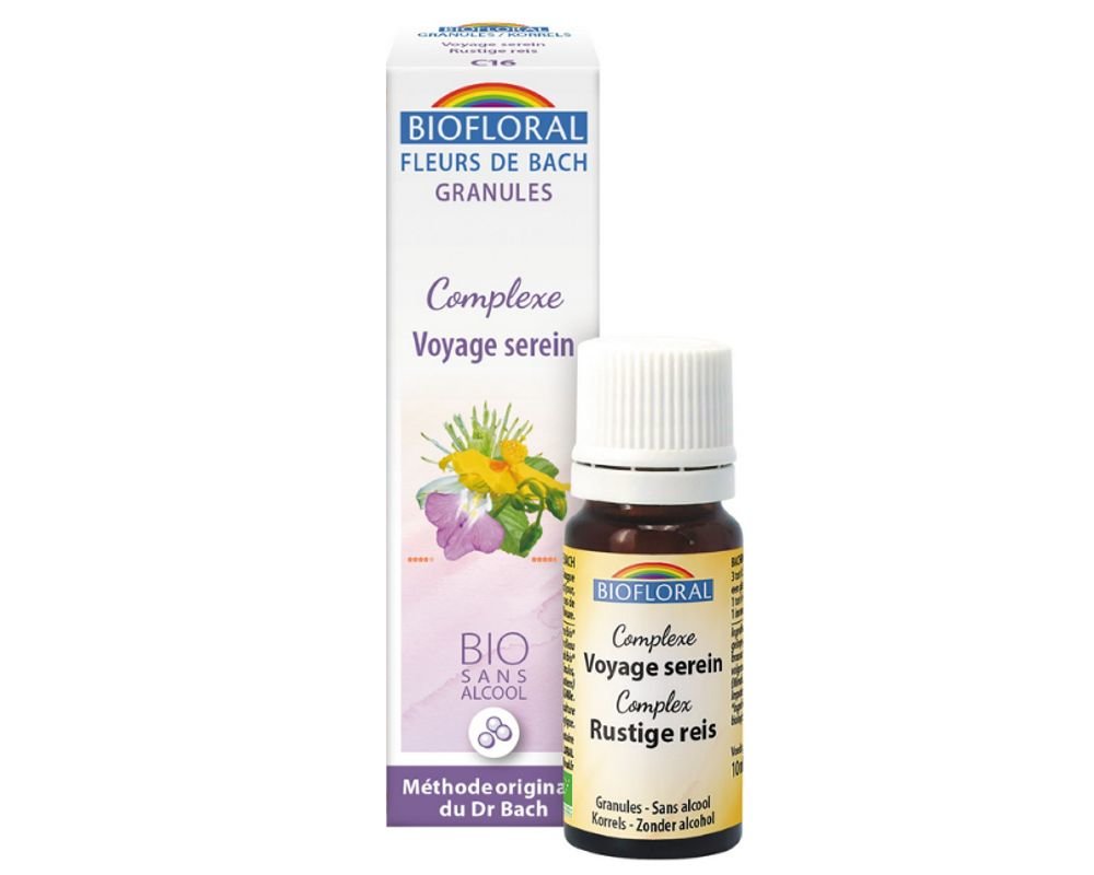 Fleurs De Bach SOS Jour Serein Biofloral - 20 Ml, Bio, Naturel, Pour Stress Et Insomnie, Expire En 2033