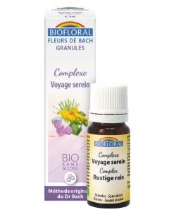 Complexe n°16 : Voyage Serein (granules sans alcool) BIO, 10 ml