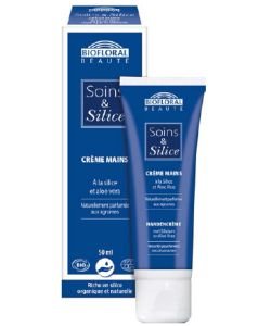 Crème mains Silice et Aloe vera BIO, 50 ml