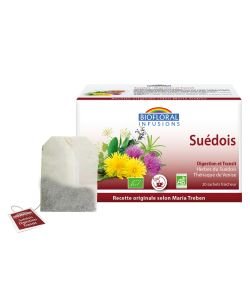 Infusions Suédois BIO, 20 sachets